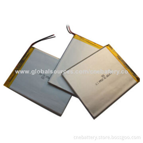 High Lithium Polymer Batteries 4500mAh PL3779138, UL Certification for Tablet Learning Machines